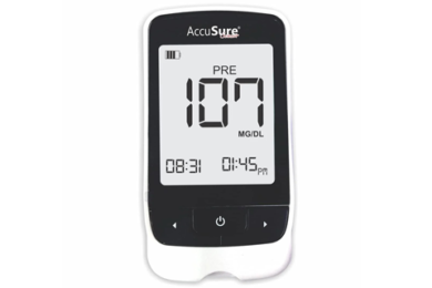 AccuSure Sensor Glucometer Machine